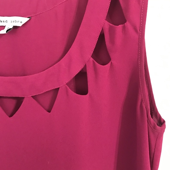 • Naked Zebra • Triangle Tank - Picture 3 of 6